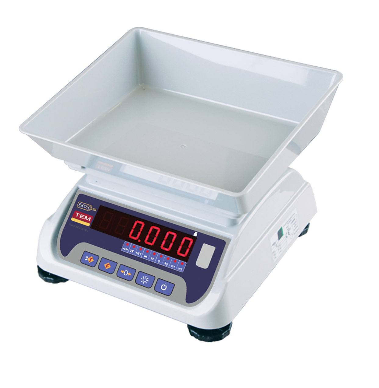TEM EKO 15KG ONAYLI TARTIM TERAZİSİ