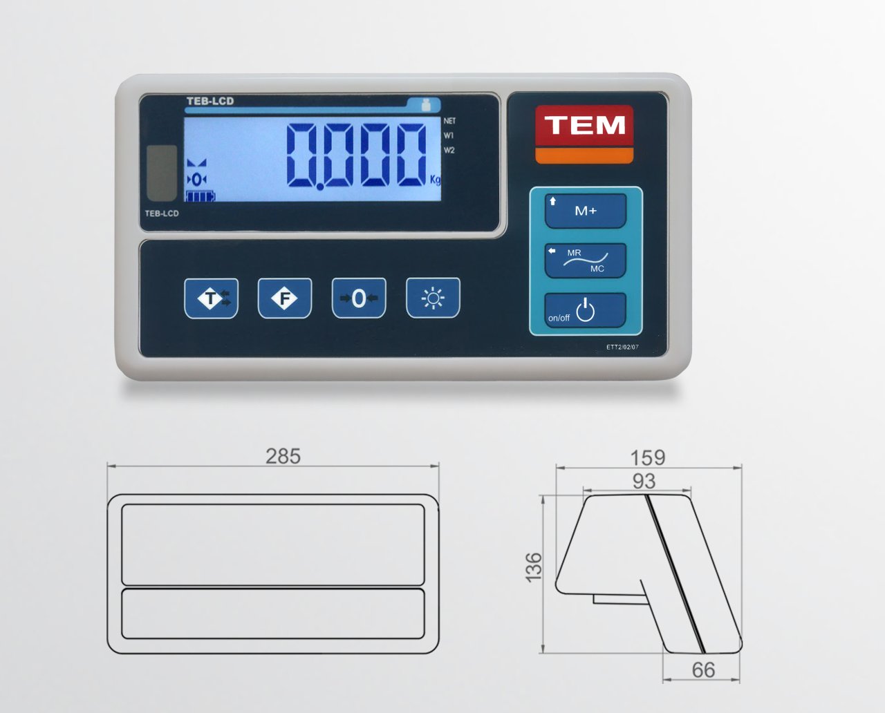 TEM TEB-LCD İNDİKATÖR