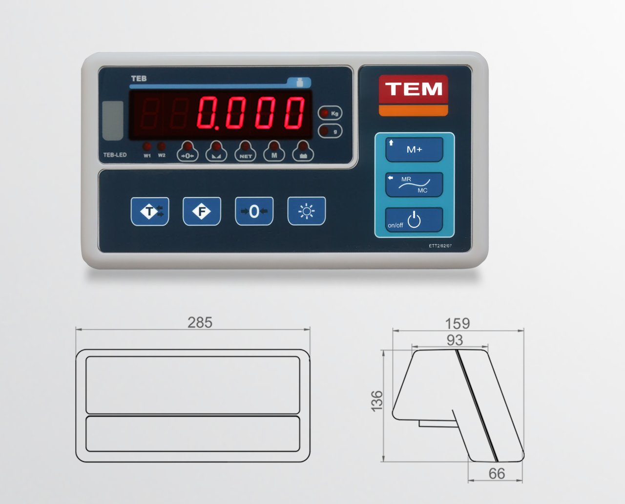 TEM TEB-LCD İNDİKATÖR