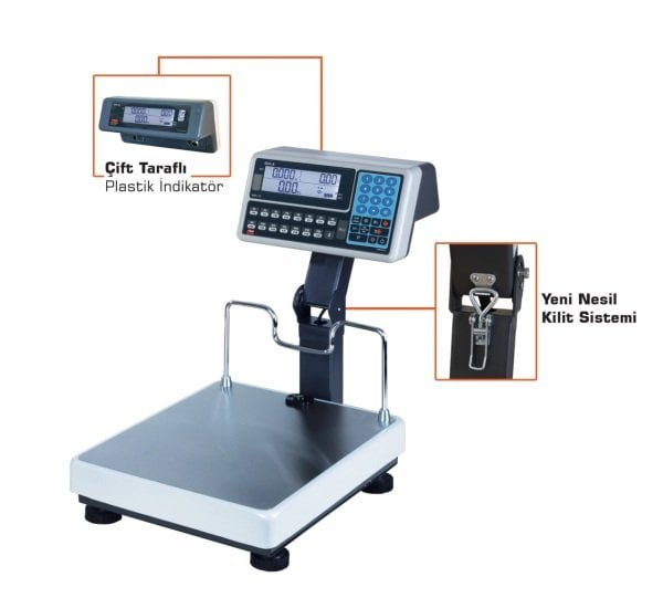 TEM 35X40 150kg PAZARCI TERAZİSİ
