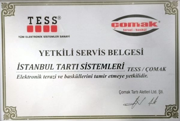 TESS RP 60X70 600KG ONAYLI BASKÜL