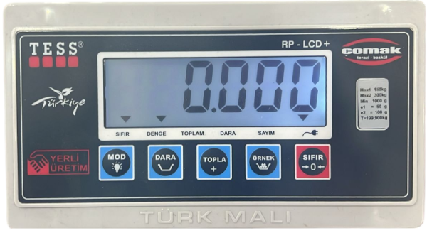 TESS RP 60X70 300KG ONAYLI BASKÜL